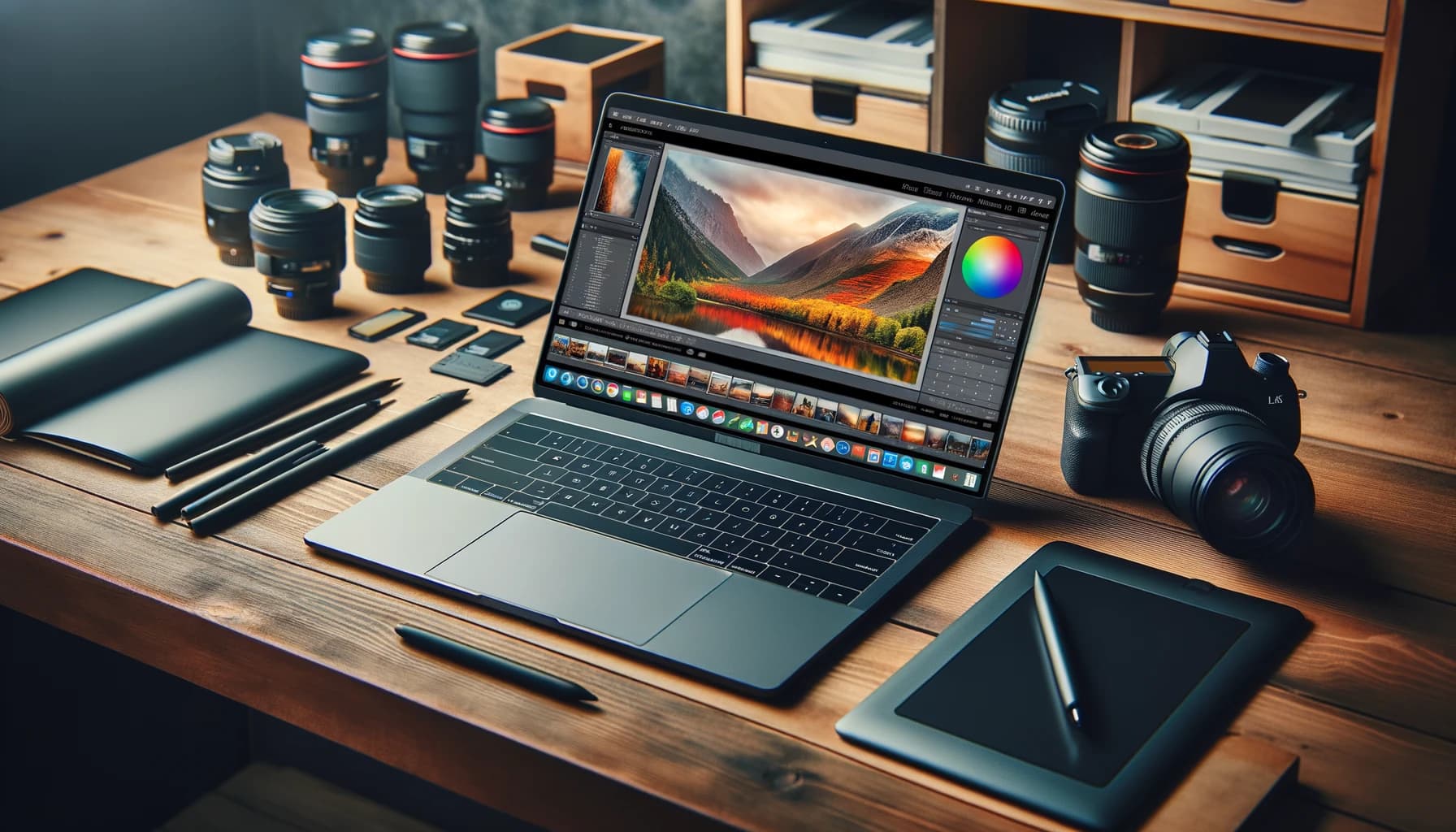 Notebook para edição de fotos